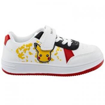 Infant Pikachu Low‑Top Slip‑On (White, Size 6)
