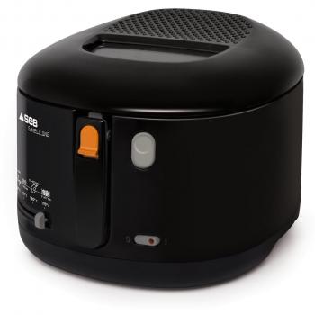 Friteuse compacte à bain d'huile Filtra One noir, capacité 1,2 kg