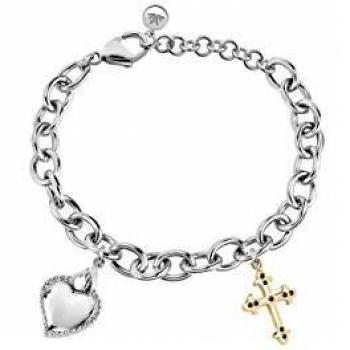 Bracciale Donna Morellato Devotion Acciaio e Cristalli SARJ04