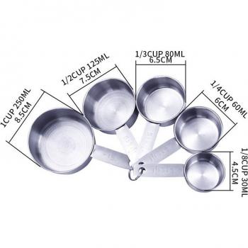 Premium Stainless Steel Measuring Set