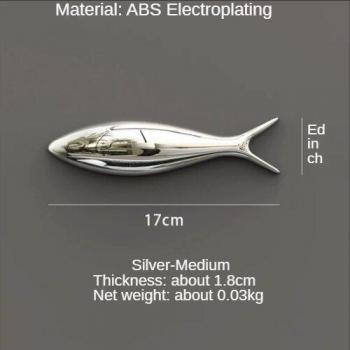 Nordic Fish Sculpture for Living Room