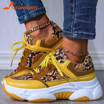 Soleil‑Serpent K‑Luna – Chaussures à plateforme, vulcanisées, grandes semelles