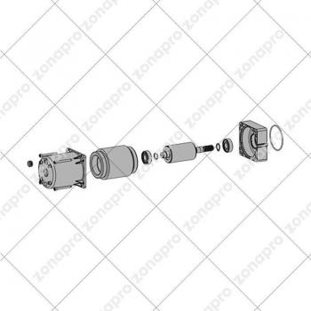 Moteur FAAC 390 230V pour systèmes de motorisation
