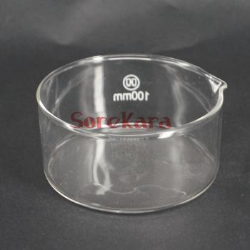 100mm Glass Crystallization Dish for Chemistry