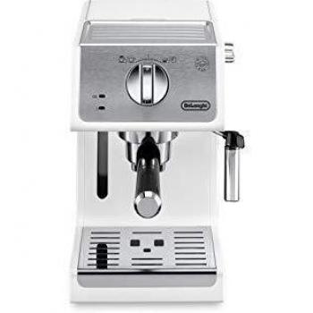 De'Longhi ECP3220.P Expresso & Cappuccino Maker with Milk Frother, Stainless Steel Finish
