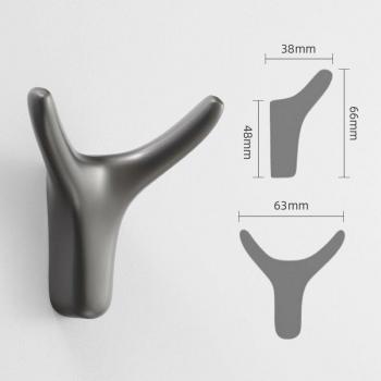 Zinc Alloy Hat and Clothes Hanger
