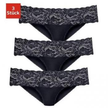 Vivance Brasilslip Damen Schwarz Gr.32/34