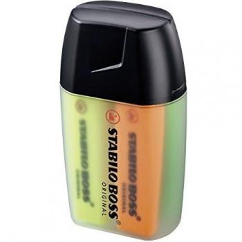 STABILO Textmarker BOSS ORIGINAL, 4er BIG BOSS Box