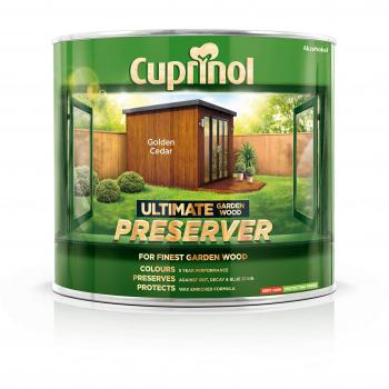 Cuprinol Golden Cedar Ultimate Garden Wood Preserver 1L