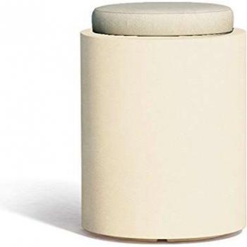 POUF COMFY ROUND IN RESINA MONACIS H 54 cm. VARI COLORI