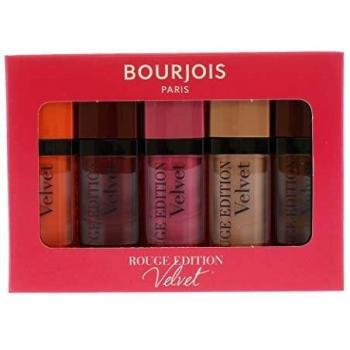 Kit BOURJOIS Velvet: 5 Labiales, 7.7 ml cada uno