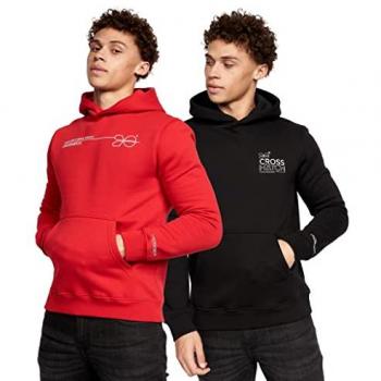Karver Hoodie Twin Pack Red/Black