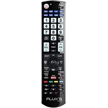 Flux´s mando a distancia 8 en 1 inalámbrico universal negro