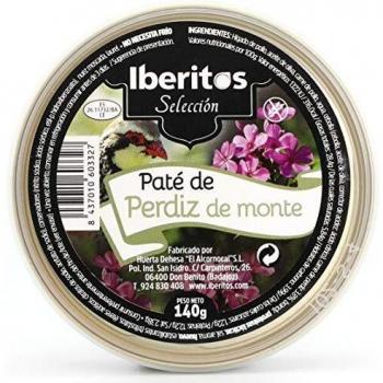 Paté Iberitos de Perdiz