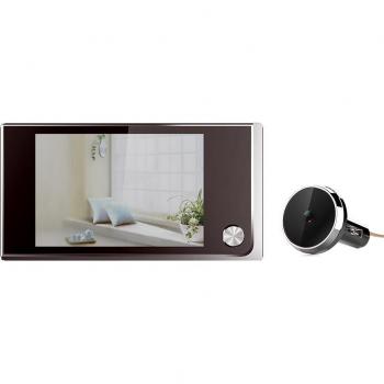 Timbre con Ojo de Puerta y Pantalla LCD de 3.5 Pulgadas