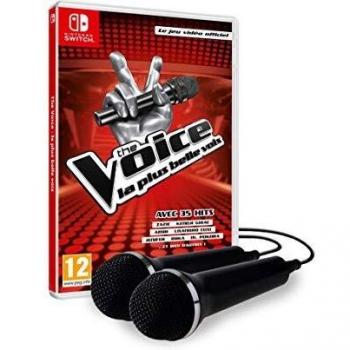 Karaoke The Voice 2019 para Nintendo Switch + 2 Micrófonos