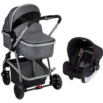 Hello 3 in 1 Passeggino Reversibile Black Chic