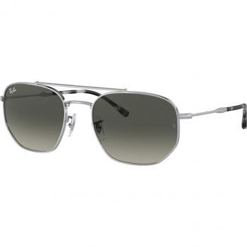 Ray-Ban RB3707 Asian Fit 003/71 57 Lentes de Sol Para Hombre Silver