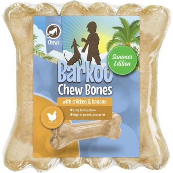 Hueso Dorado Barkoo con Pollo y Bananas – Pack Ahorro