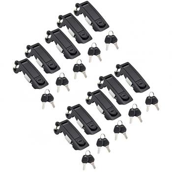 Lock Loquet Noir 10 pièces pour portes marines