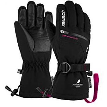 Reusch Giorgia R‑Tex Xt – Jugend‑Handschuhe, schwarz, 5,5 (unisex)