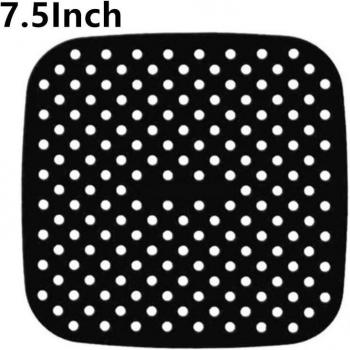 Antihaft Silikon Liner für Heißluftfritteuse, matt, für 7,5-9 Zoll geeignet