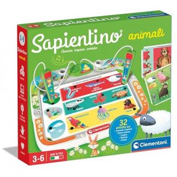 Gioco Educativo Elettronico Parlante Sapientino Animali con Penna Interattiva e Schede Educative