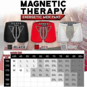 Sous-vêtements Masculins Énergie Magnetique Noir XL