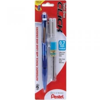 Pentel Twist‑Erase Lápiz Auto‑Borrador 0,7 mm (Colores)
