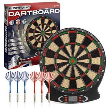Toyrific Electronic Dartboard LED Digital Score Display & Darts Christmas Gift
