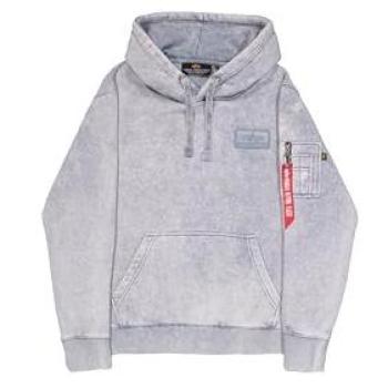 Felpa Alpha Industries Stampa Vintage Blu S