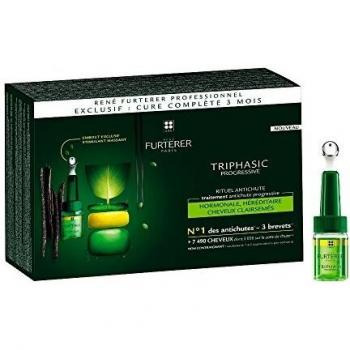 René Furterer Triphasic Progressive komplexe Pflege für chronischen Haarausfall 8x5,5 ml