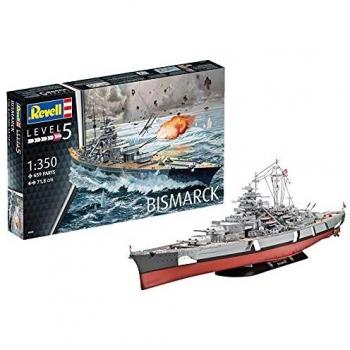 1:350 Battleship Bismarck Model Kit