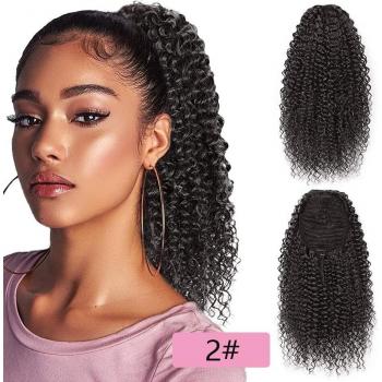 Extensions cheveux Afro bouclées avec attache