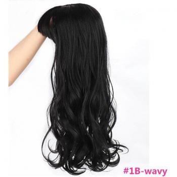 Hywamply 60CM Magic Clip Synthetic Hair Extension