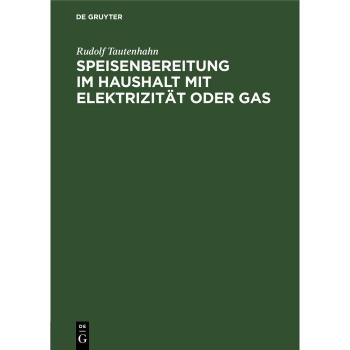 Vitalsource Technologies, Inc. Speisenbereitung im Haushalt mit Elektrizit?t oder Gas