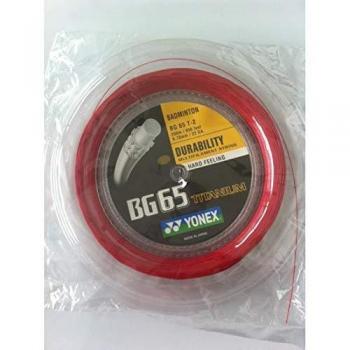 Yonex BG-65 Titanium 200 Red Badminton Reel String 0.70mm