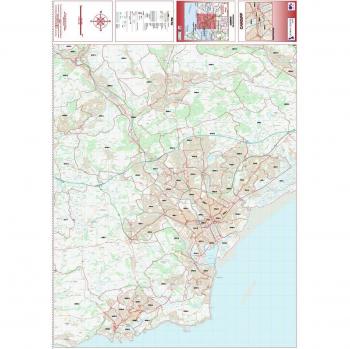 Cardiff Area Zip Code Map