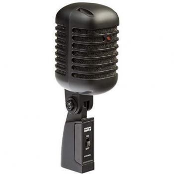 Micrófono Vocal Proel Eikon DM55V2BK Dinámico Vintage Negro Satinado