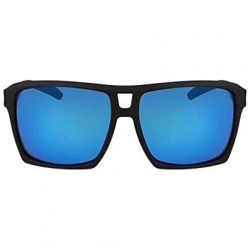 Lumina Drago Nero Opaco Blu Polarizzato Quadrato