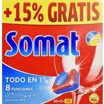 Lavavajillas Somat 26 Pastillas de Detergente