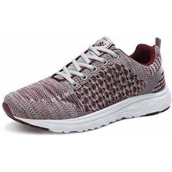 AX BOXING Men's Women's Trainers Shoes Multisport Running Walking Gym Shoe Sport Sneakers Black Size 7