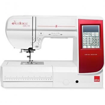 Elna 680+ Electrónica, 170 Puntadas + Ojales Automáticos y Mesa Extensión