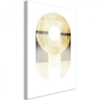 Tableau Châssis Bois Motif Trophée D'Or