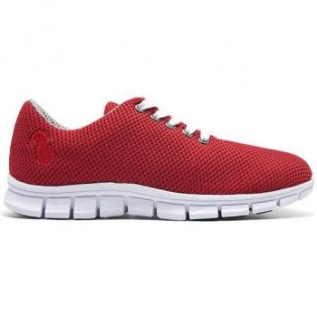 Veganer Cornrunner Crimson Red – Leichtgewicht aus Mais und PET-Flaschen