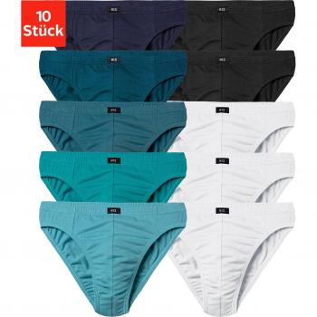 H.I.S Herren Unterhose, 10er Set, Unifarben