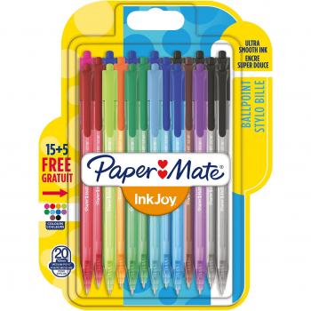 Set penne scritte Inkjoy in multipack 20