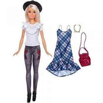 Fashionista Jeans Floreali con Bambola Extra