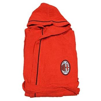 Accappatoio spugna Milan per adulti, 100% cotone, rosso