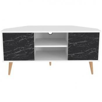 Multimedia Centre Corner TV Stand for TVs up to 55 inches